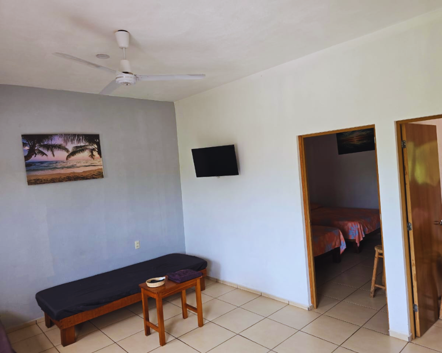 Interior espacioso del Bungalow 2 en Planta Alta de El Descanso