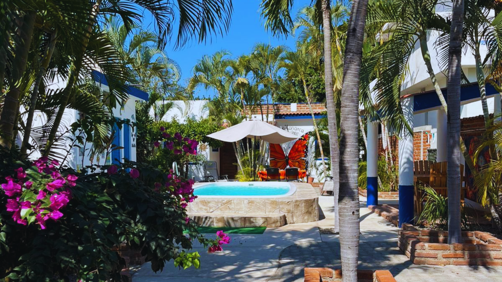 Bungalow privado Casa Monarca con alberca propia en Punta Pérula