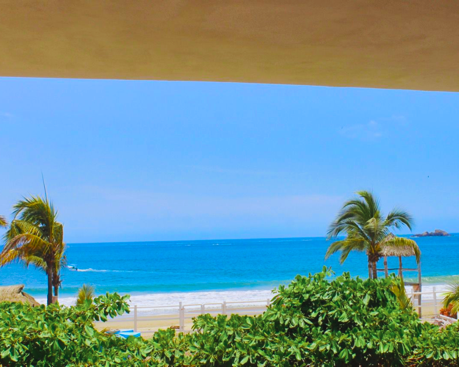Espectaculares vistas de la playa desde Casa Sol