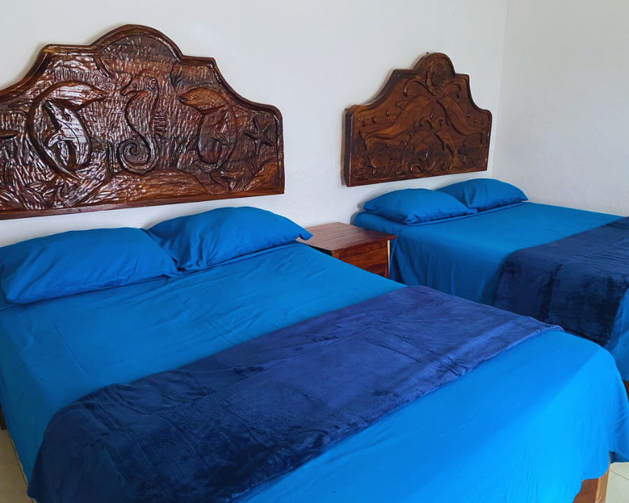 Dormitorios familiares en renta vacacional Casa Villa Coral