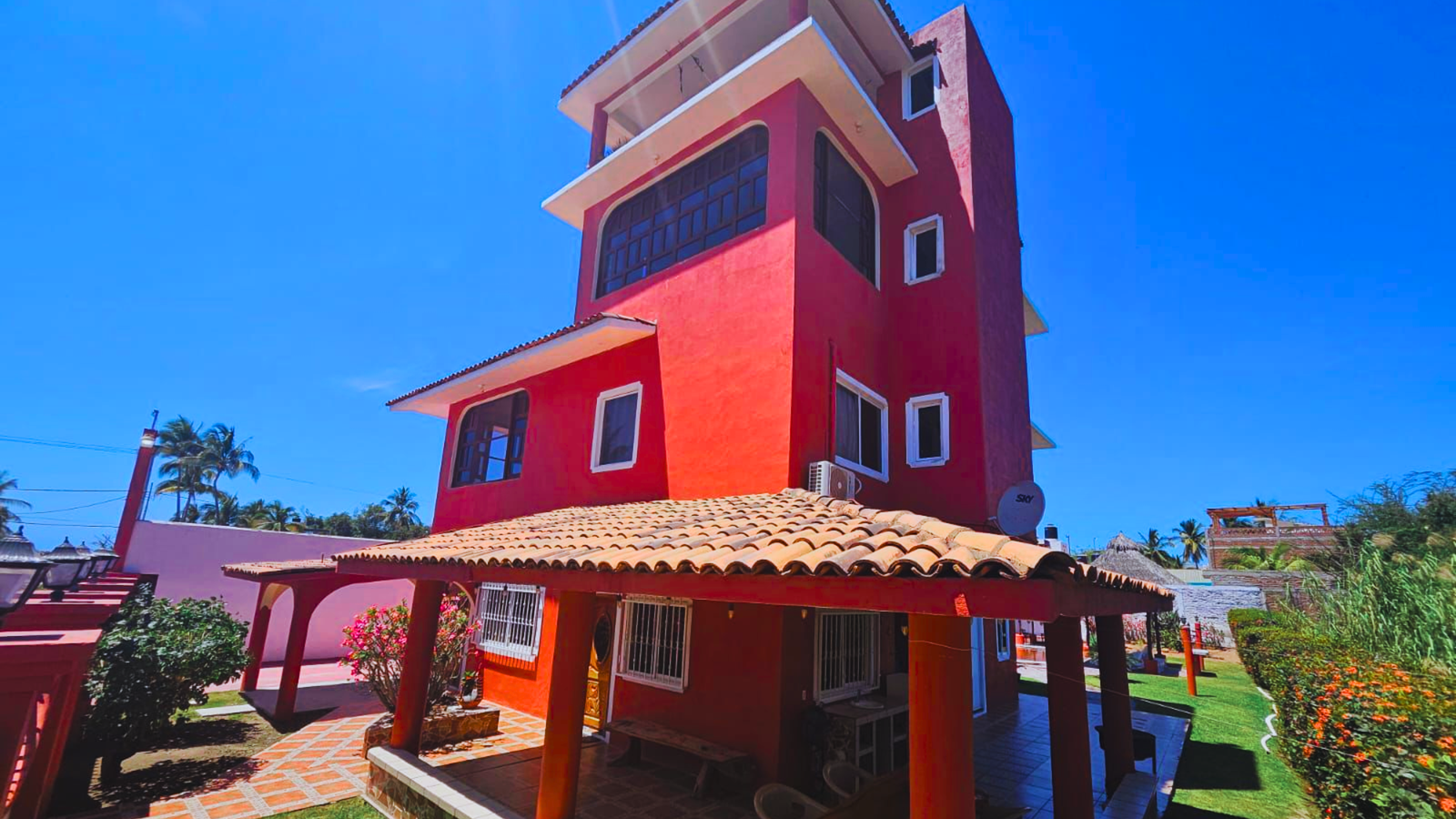 Casa vacacional privada Casa Vista con alberca en Punta Pérula