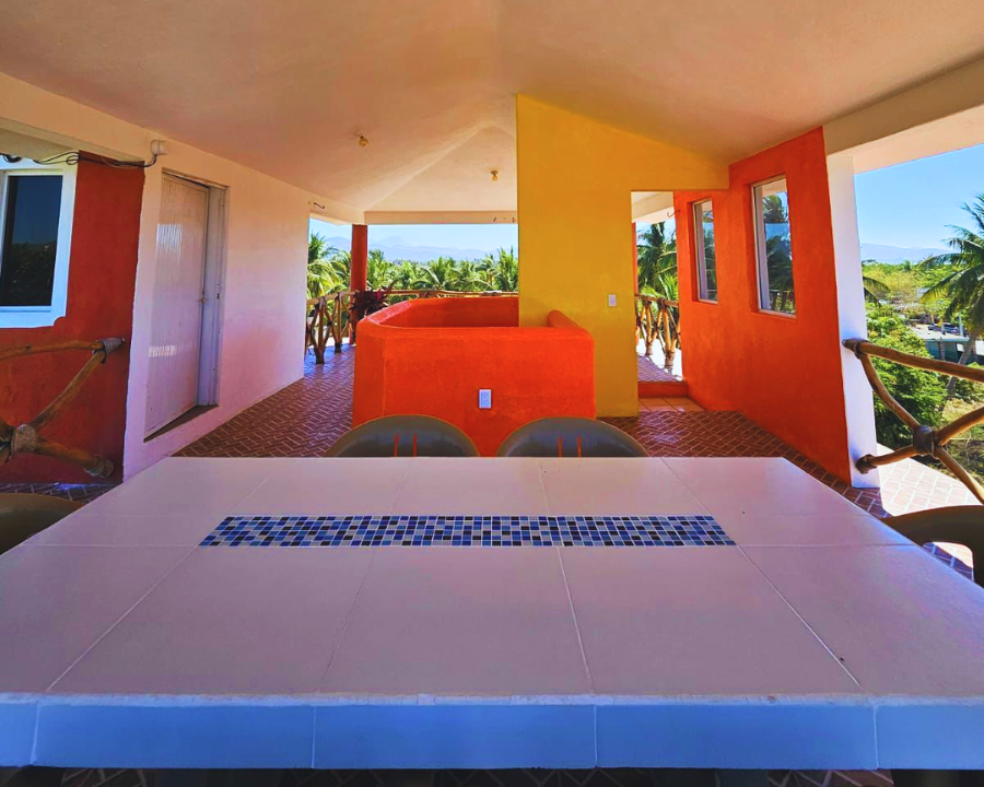 Terraza panorámica 360 grados con vista al mar