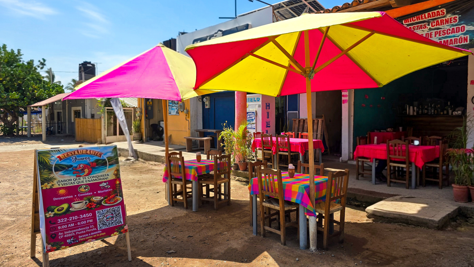 Restaurante Juárez en Punta Pérula